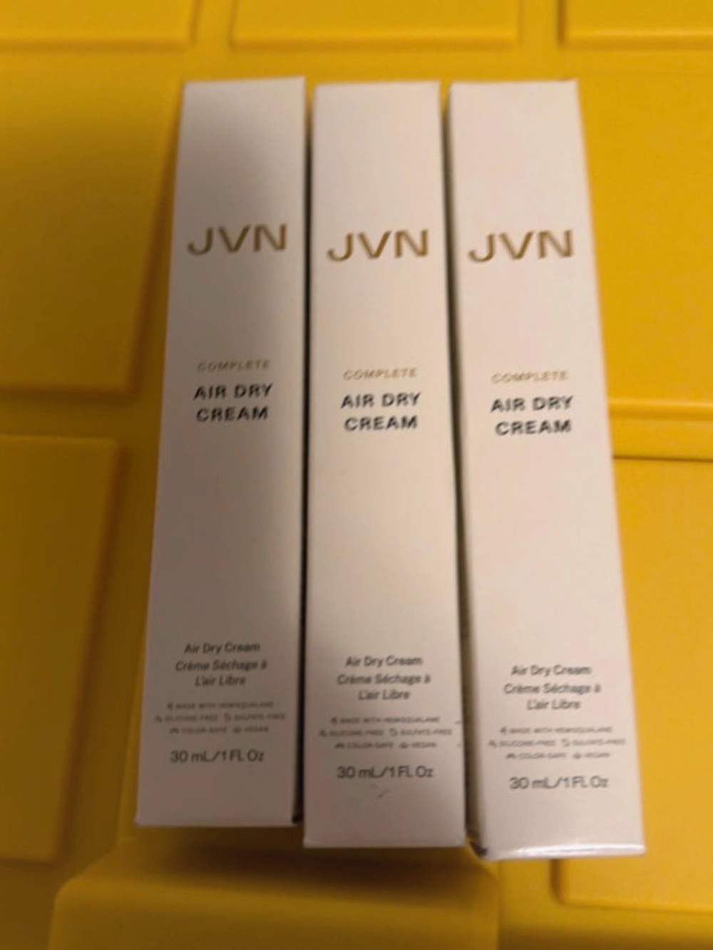 JVN Air Dry Cream Trio - Full Size 30ML